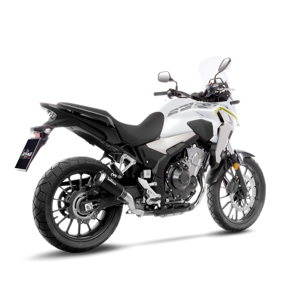 LEOVINCE HONDA CB 500 / NX / F / HORNET / 2019 2025 LV-10 CARBONE pot échappement NON HOM - 15236CNU