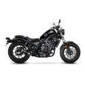 LEOVINCE HONDA CMX 300 REBEL / 500 / 2017 2024 LV-10 INOX BLACK pot échappement NON HOM - 15224BU