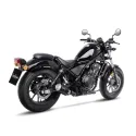 LEOVINCE HONDA CMX 300 REBEL / 500 / 2017 2024 LV-10 INOX BLACK silencer exhaust NOT APP - 15224BU