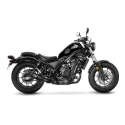 LEOVINCE HONDA CMX 300 REBEL / 500 / 2017 2025 LV-10 INOX FULL BLACK pot échappement NON HOM - 15224FBU