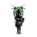 LEOVINCE KAWASAKI Z 500 / 400 / NINJA / 2018 2025 LV-10 INOX FULL BLACK pot échappement NON HOM - 15218FBU