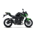LEOVINCE KAWASAKI Z 500 / 400 / NINJA / 2018 2025 LV-10 INOX FULL BLACK pot échappement NON HOM - 15218FBU
