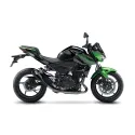 LEOVINCE KAWASAKI Z 500 / 400 / NINJA / 2018 2025 LV-10 INOX FULL BLACK silencer exhaust NOT APP - 15218FBU