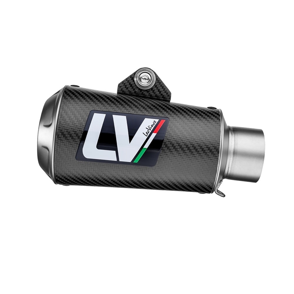 LEOVINCE KAWASAKI Z 500 / 400 / NINJA / 2018 2025 LV-10 CARBONE pot échappement NON HOM - 15218CU