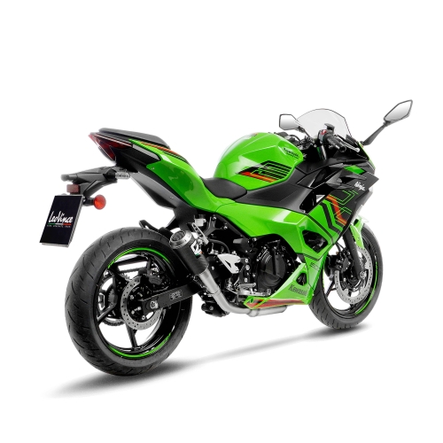 LEOVINCE KAWASAKI Z 500 / 400 / NINJA / 2018 2025 LV-10 CARBONE pot échappement NON HOM - 15218CU