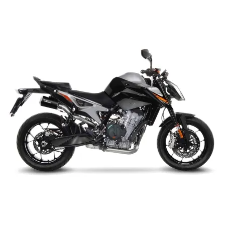 LEOVINCE KTM 790 DUKE / 890 / 2018 2023 LV-10 INOX BLACK DOUBLE pot échappement NON HOM - 15228BU