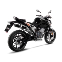 LEOVINCE KTM 790 DUKE / 890 / 2018 2023 LV-10 INOX BLACK DUAL silencer exhaust NOT APP - 15228BU