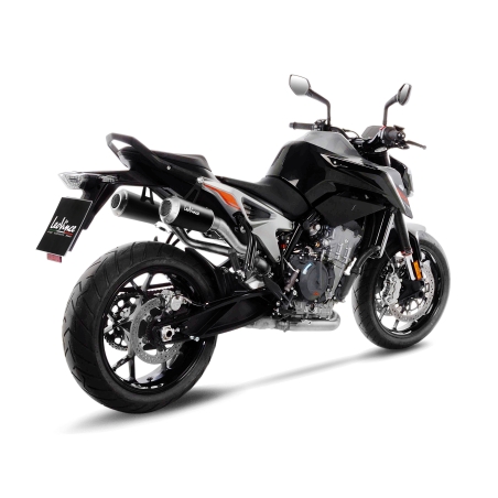 LEOVINCE KTM 790 DUKE / 890 / 2018 2023 LV-10 INOX BLACK DOUBLE pot échappement NON HOM - 15228BU