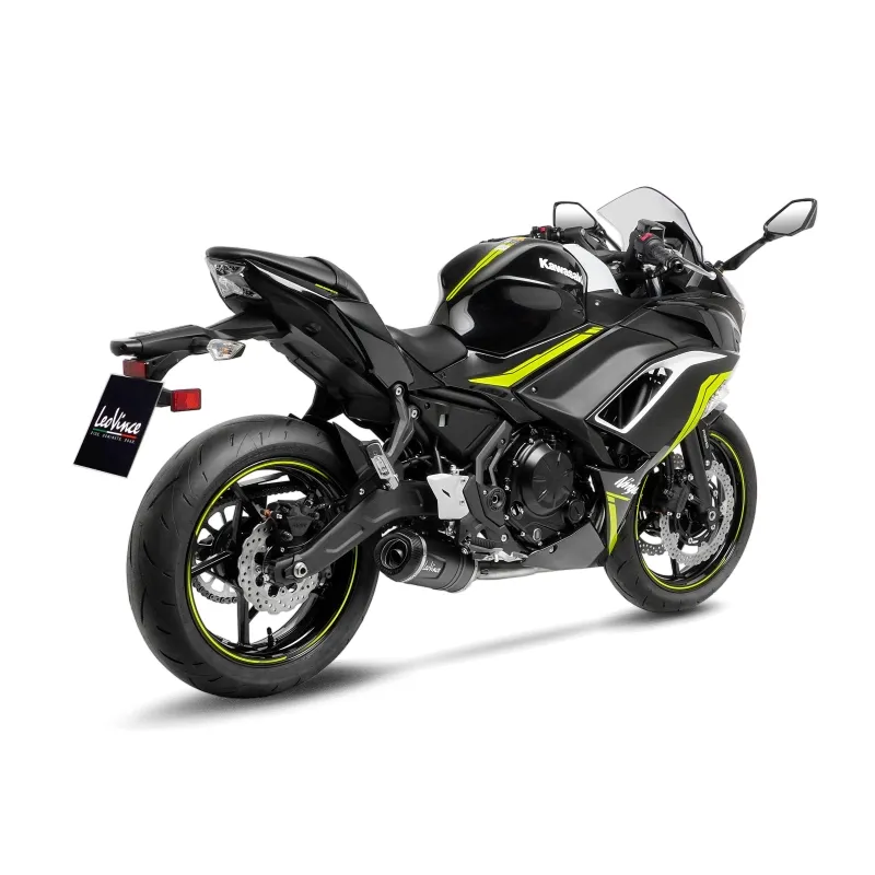 LEOVINCE KAWASAKI Z 650 / RS / VERSYS / NNJA / 2021 2025 LV ONE EVO INOX BLACK complete line NOT APP - 14379ENU