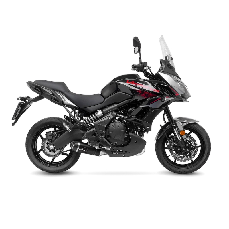 LEOVINCE KAWASAKI Z 650 / RS / VERSYS / NNJA / 2021 2025 LV ONE EVO INOX BLACK ligne complète NON HOM - 14379ENU