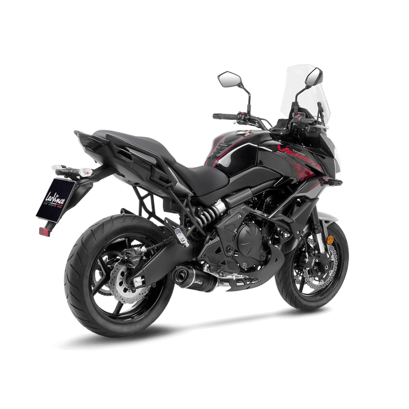 LEOVINCE KAWASAKI Z 650 / RS / VERSYS / NNJA / 2021 2025 LV ONE EVO INOX BLACK ligne complète NON HOM - 14379ENU