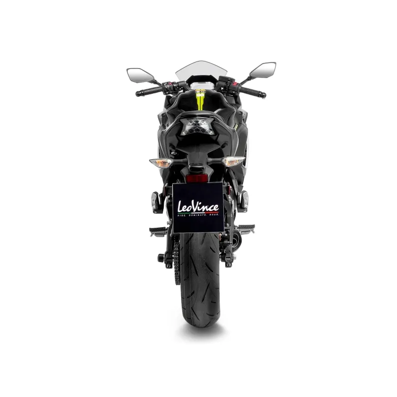 LEOVINCE KAWASAKI Z 650 / RS / VERSYS / NNJA / 2021 2025 LV ONE EVO CARBONE ligne complète NON HOM - 14380ENU