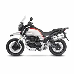 LEOVINCE GUZZI V85 TT / 2019 2025 LV ONE EVO INOX silencer exhaust EURO5+ - 14454E