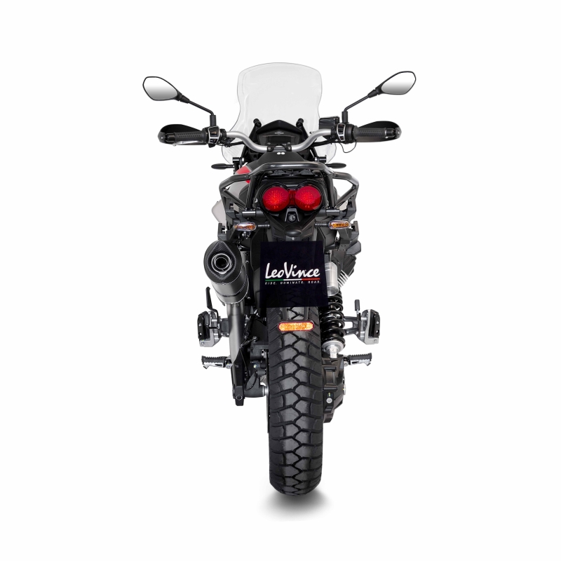 LEOVINCE GUZZI V85 TT / 2019 2025 LV ONE EVO INOX silencer exhaust EURO5+ - 14454E