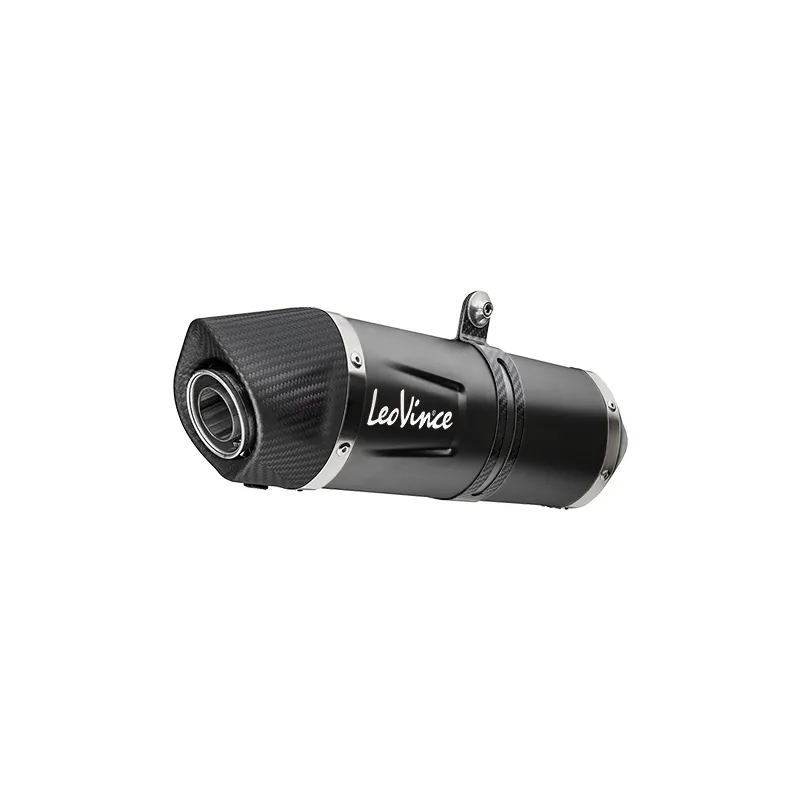 LEOVINCE TRIUMPH TIGER 900 GT / PRO / RALLY / 2024 2025 LV ONE EVO INOX BLACK silencer exhaust EURO5+ - 14450EB
