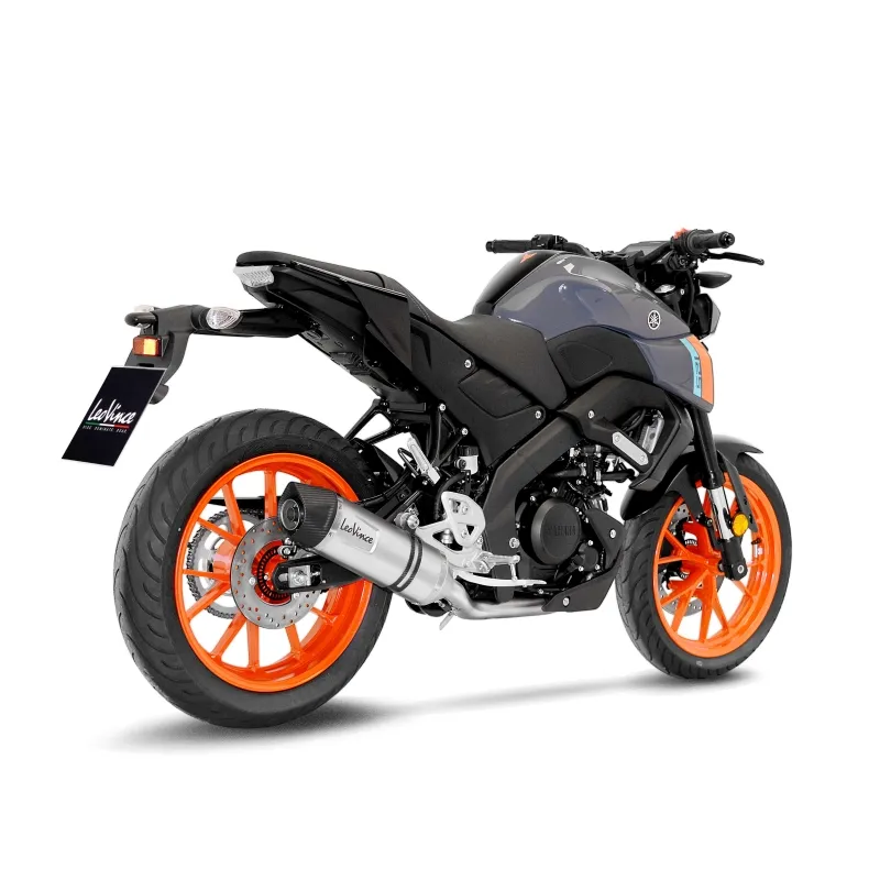 LEOVINCE YAMAHA MT-125 / XSR / YZF-R / 2021 2025  LV ONE EVO INOX complete line NOT APP - 14456EU