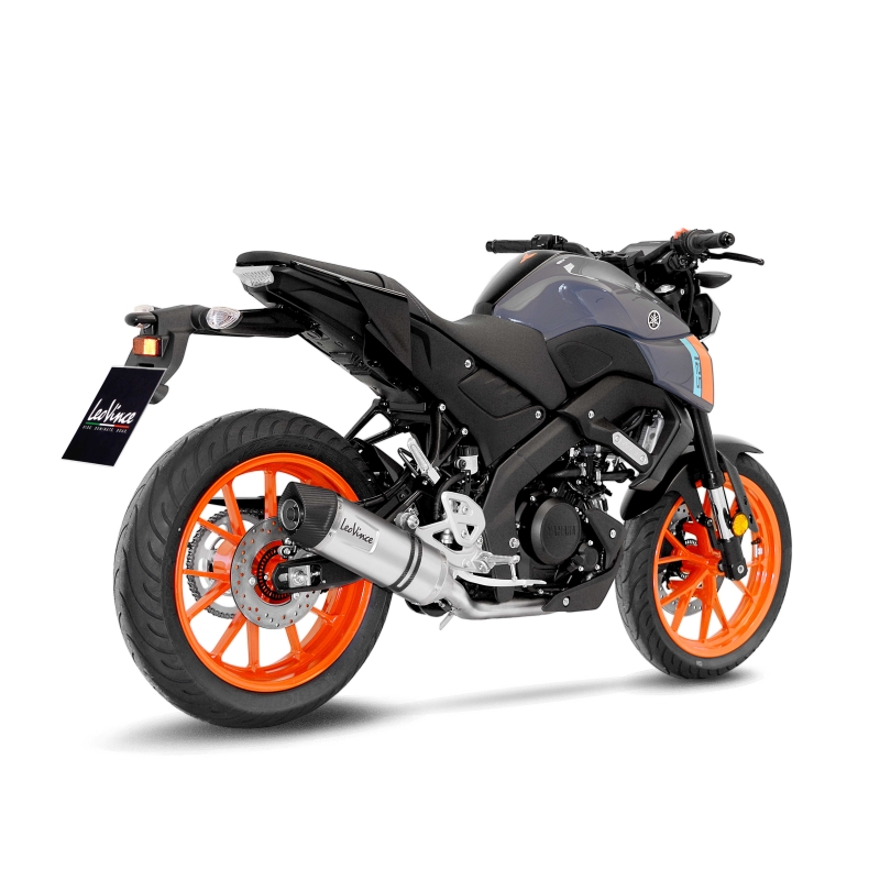 LEOVINCE YAMAHA MT-125 / XSR / YZF-R / 2021 2025 LV ONE EVO INOX ligne complète NON HOM - 14456EU