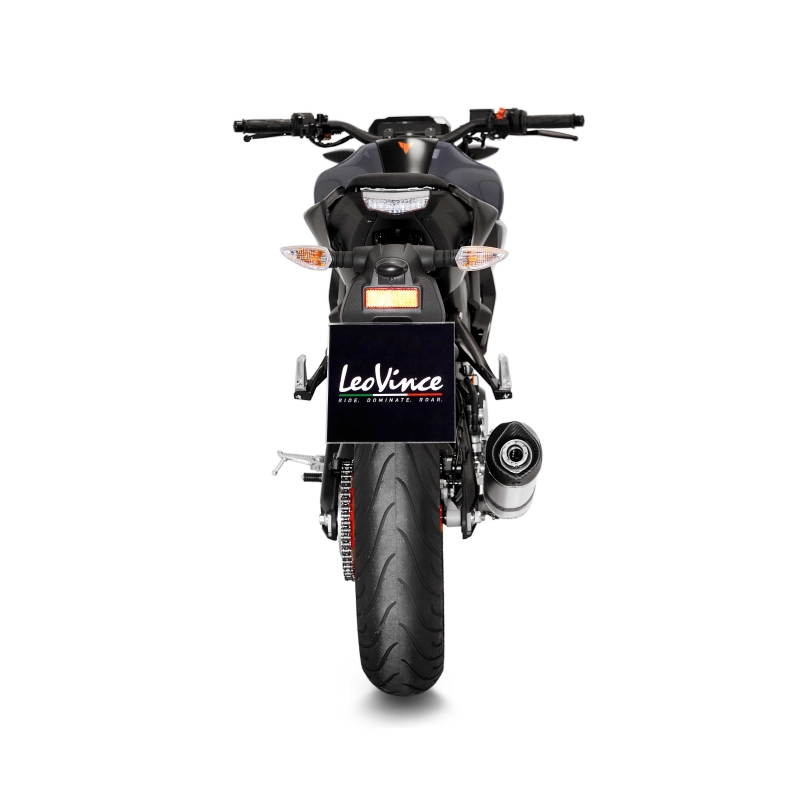 LEOVINCE YAMAHA MT-125 / XSR / YZF-R / 2021 2025 LV ONE EVO INOX ligne complète NON HOM - 14456EU