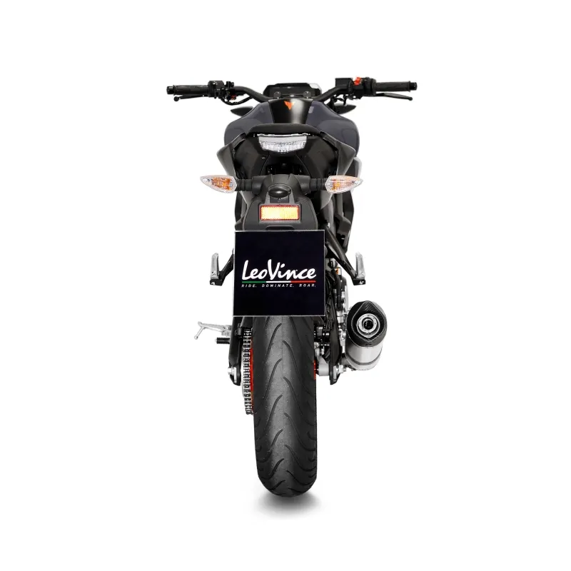 LEOVINCE YAMAHA MT-125 / XSR / YZF-R / 2021 2025 LV ONE EVO INOX ligne complète NON HOM - 14456EU