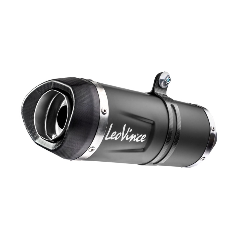 LEOVINCE YAMAHA MT-125 / XSR / YZF-R / 2021 2025 LV ONE EVO INOX BLACK ligne complète NON HOM - 14456EBU