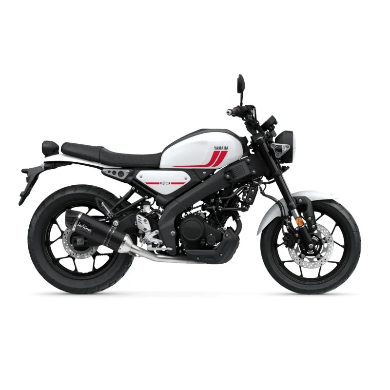 LEOVINCE YAMAHA MT-125 / XSR / YZF-R / 2021 2025 LV ONE EVO INOX BLACK ligne complète NON HOM - 14456EBU