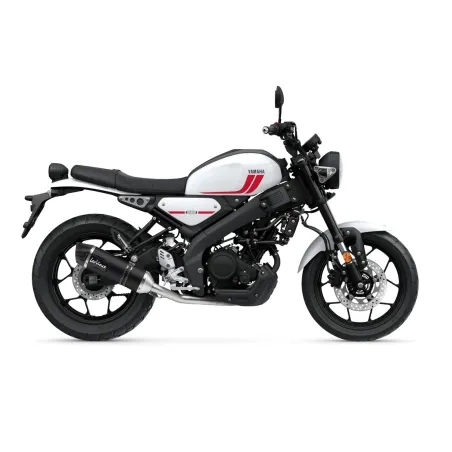 LEOVINCE YAMAHA MT-125 / XSR / YZF-R / 2021 2025 LV ONE EVO INOX BLACK complete line NOT APP - 14456EBU