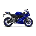 LEOVINCE YAMAHA MT-125 / XSR / YZF-R / 2021 2025 LV ONE EVO INOX BLACK complete line NOT APP - 14456EBU
