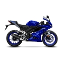 LEOVINCE YAMAHA MT-125 / XSR / YZF-R / 2021 2025 LV ONE EVO INOX BLACK ligne complète NON HOM - 14456EBU