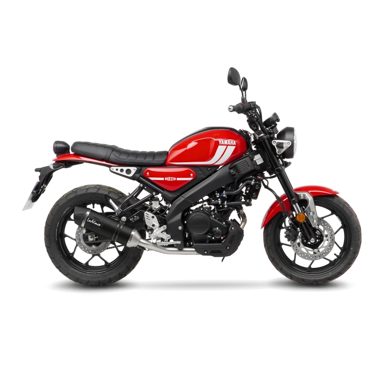 LEOVINCE YAMAHA MT-125 / XSR / YZF-R / 2021 2025 LV ONE EVO INOX BLACK ligne complète NON HOM - 14456EBU