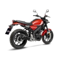 LEOVINCE YAMAHA MT-125 / XSR / YZF-R / 2021 2025 LV ONE EVO INOX BLACK ligne complète NON HOM - 14456EBU