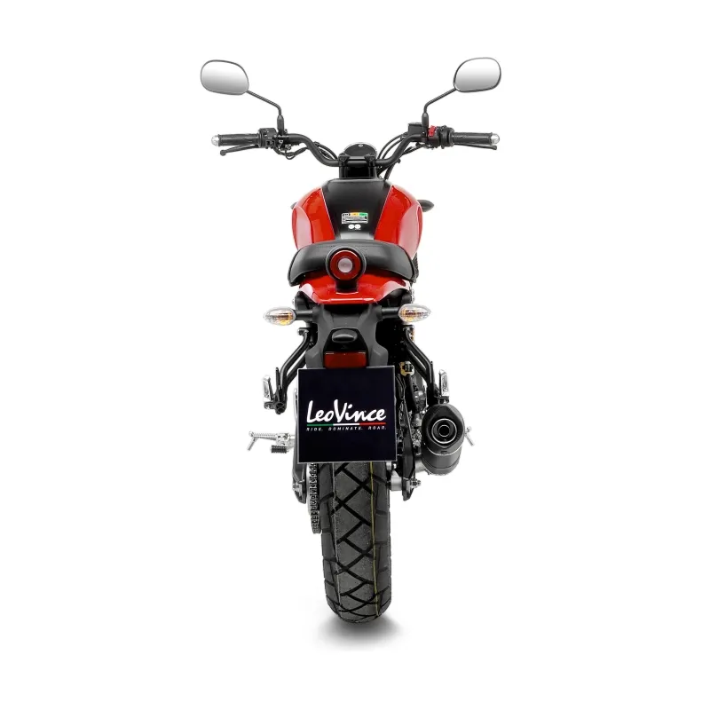 LEOVINCE YAMAHA MT-125 / XSR / YZF-R / 2021 2025 LV ONE EVO INOX BLACK ligne complète NON HOM - 14456EBU