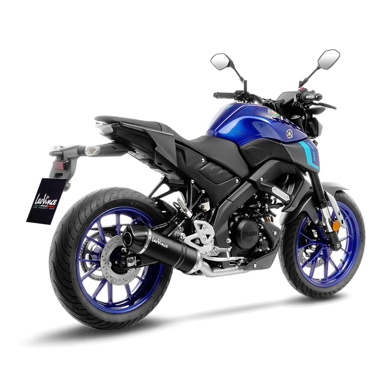 LEOVINCE YAMAHA MT-125 / XSR / YZF-R / 2021 2025 LV ONE EVO CARBONE ligne complète NON HOM - 14457EU