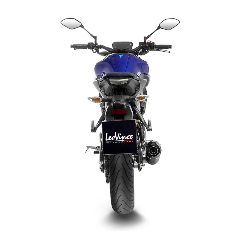 LEOVINCE YAMAHA MT-125 / XSR / YZF-R / 2021 2025 LV ONE EVO CARBONE ligne complète NON HOM - 14457EU
