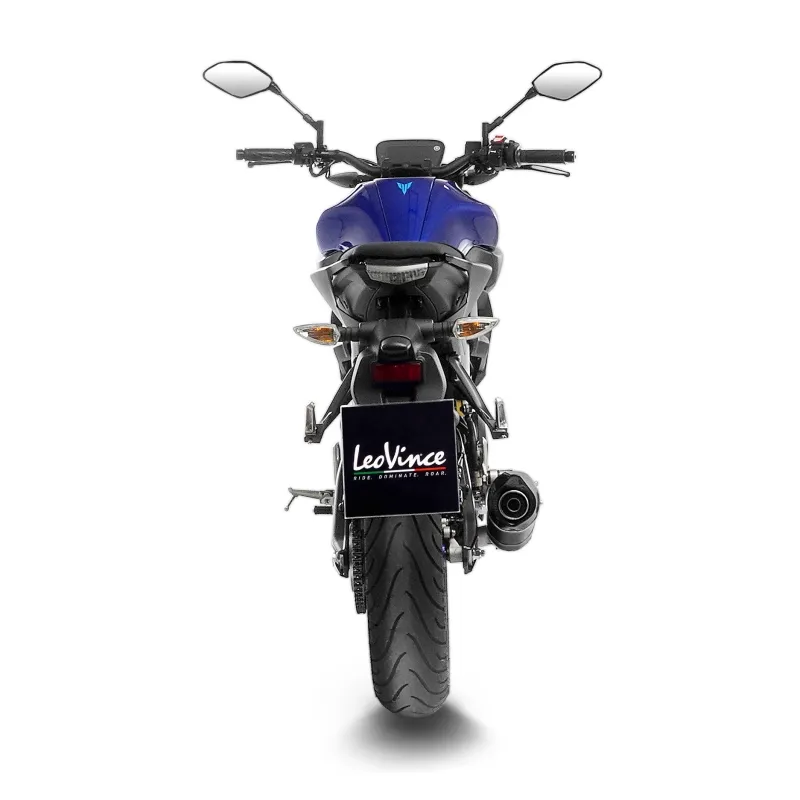 LEOVINCE YAMAHA MT-125 / XSR / YZF-R / 2021 2025 LV ONE EVO CARBONE ligne complète NON HOM - 14457EU