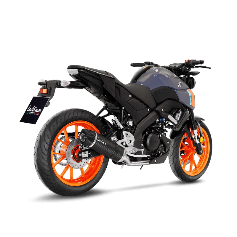 LEOVINCE YAMAHA MT-125 / XSR / YZF-R / 2021 2025 LV ONE EVO CARBONE ligne complète NON HOM - 14457EU