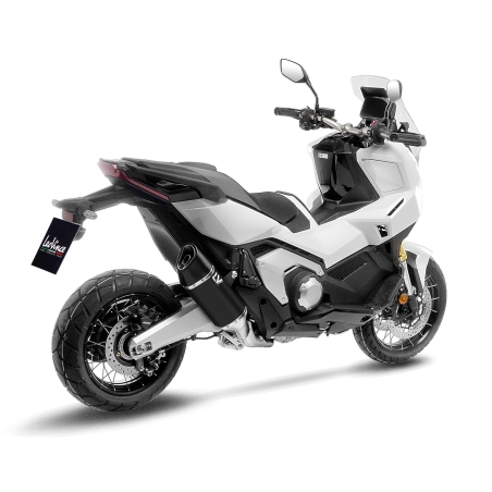 LEOVINCE HONDA X-ADV / FORZA 750 / 2017 2025 LV-14 R INOX BLACK pot d'échappement EURO5+ - 15614B