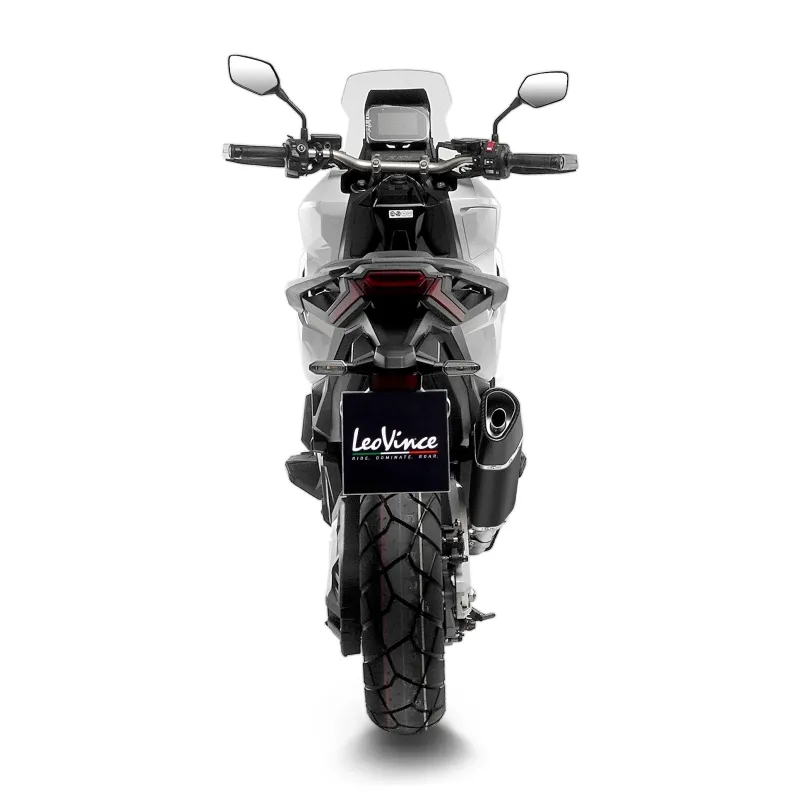 LEOVINCE HONDA X-ADV / FORZA 750 / 2017 2025  LV-14 R INOX BLACK exhaust  EURO5+ - 15614B