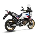 LEOVINCE HONDA CRF 1100 L AFRICA TWIN / ADV / 2024 2025 LV-14 R INOX BLACK exhaust  EURO5+ - 15616B