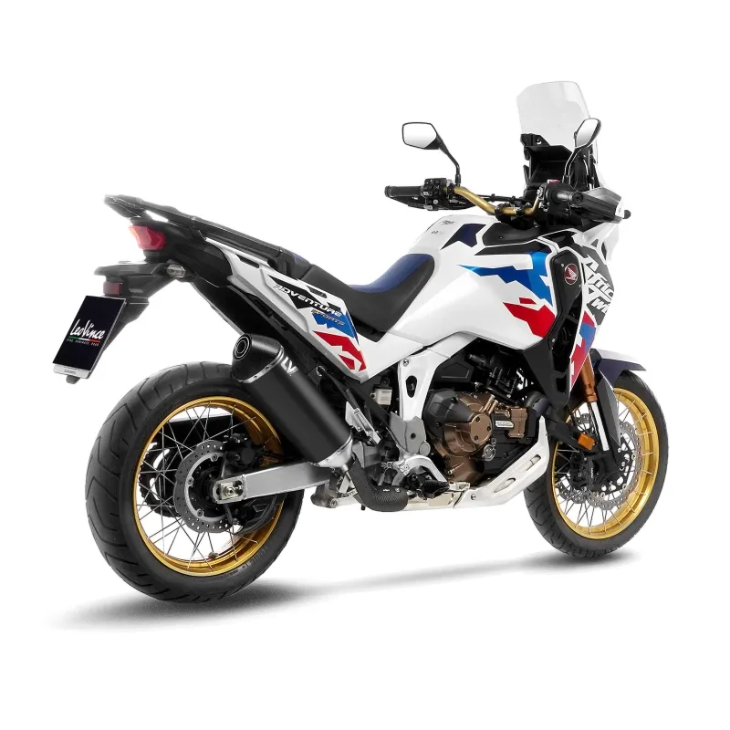 LEOVINCE HONDA CRF 1100 L AFRICA TWIN / ADV / 2024 2025 LV-14 R INOX BLACK exhaust  EURO5+ - 15616B