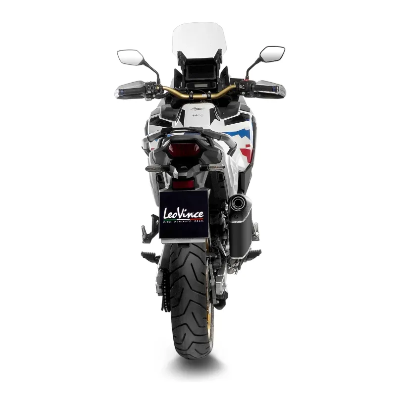 LEOVINCE HONDA CRF 1100 L AFRICA TWIN / ADV / 2024 2025 LV-14 R INOX BLACK exhaust  EURO5+ - 15616B