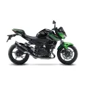 LEOVINCE KAWASAKI NINJA 400 / 500 / Z 400 / 500 / SE / 2018 2025 LV-14 R INOX BLACK exhaust  EURO5+ - 15607B