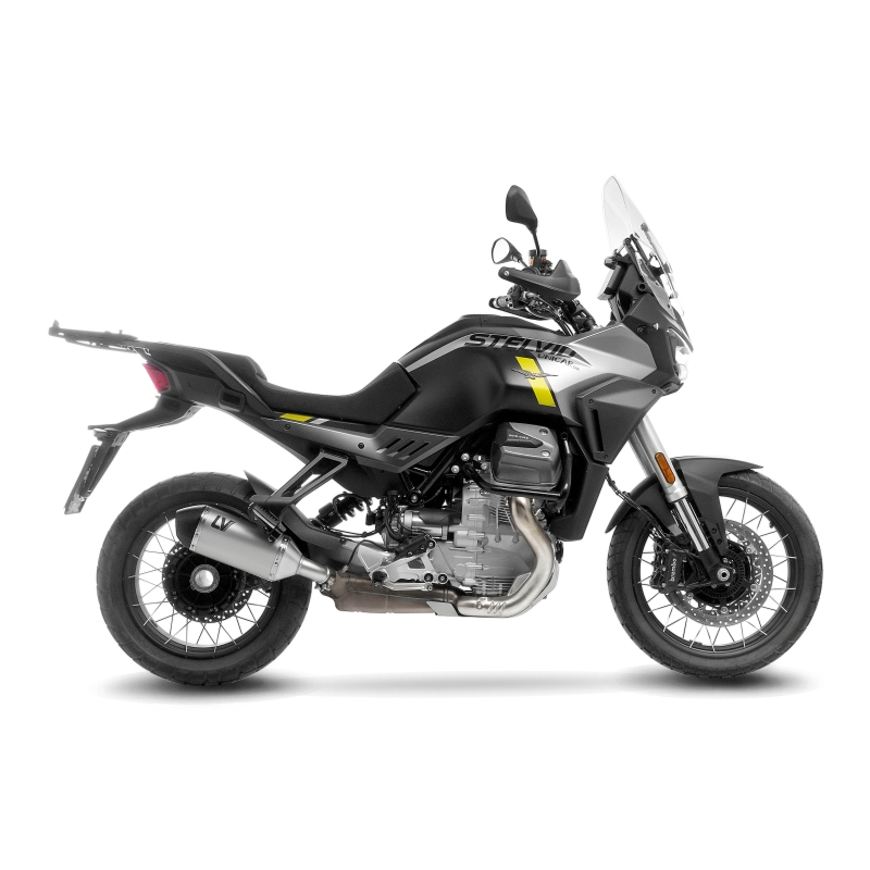 LEOVINCE MOTO GUZZI STELVIO / 2024 2025 LV-14 R INOX exhaust EURO5+ - 15613