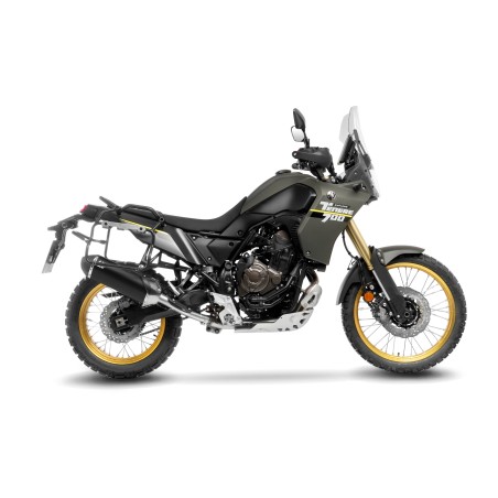 LEOVINCE YAMAHA TÉNÉRÉ 700 / 2019 2025 LV-14 R INOX BLACK exhaust  EURO5+ - 15609B
