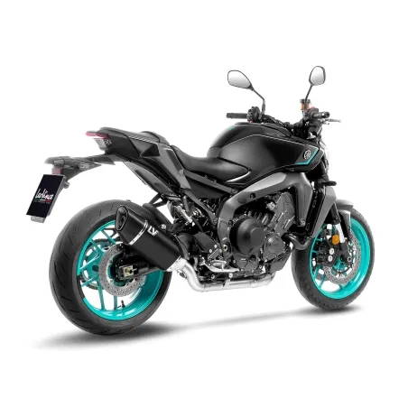 LEOVINCE YAMAHA MT-09 / XSR / SP /  2021 2025 LV-14 R INOX BLACK exhaust system EURO5+ - 15619BK