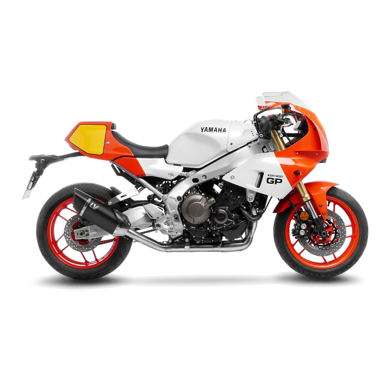 LEOVINCE YAMAHA MT-09 / XSR / SP /  2021 2025 LV-14 R INOX BLACK exhaust system EURO5+ - 15619BK