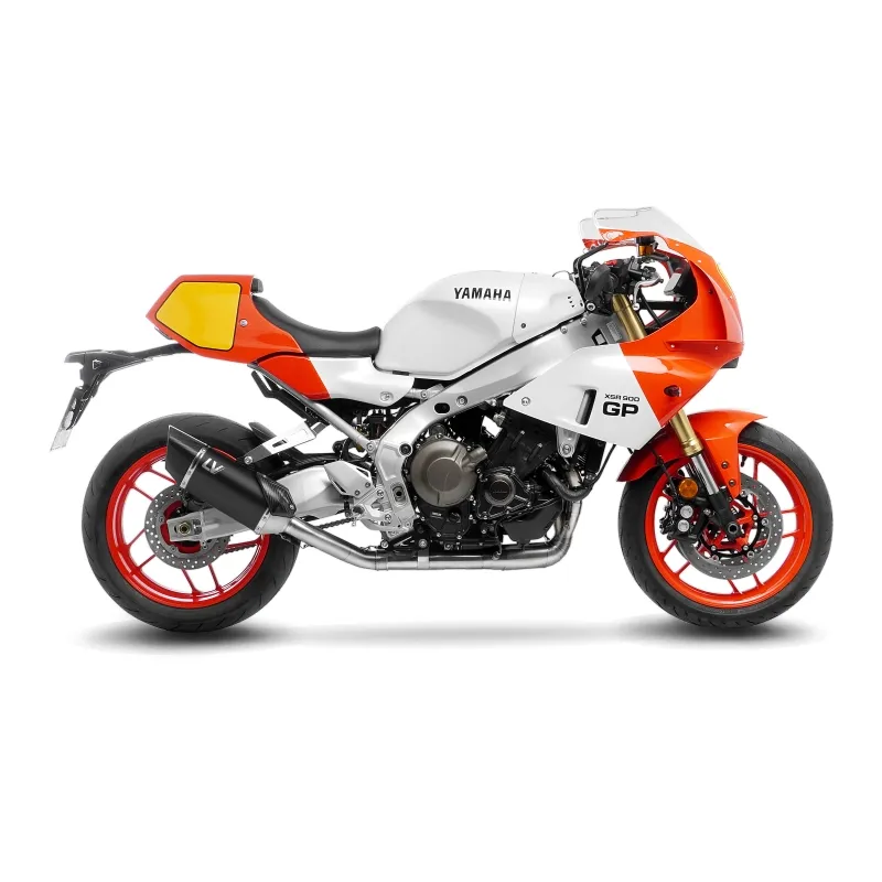 LEOVINCE YAMAHA MT-09 / XSR / SP /  2021 2025 LV-14 R INOX BLACK exhaust system EURO5+ - 15619BK
