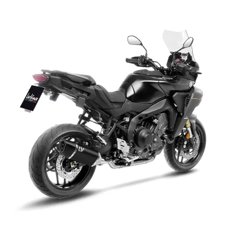 LEOVINCE TRACER 9  / GT /  2021 2025 LV-14 R INOX BLACK exhaust system EURO5+ - 15620BK