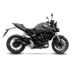 LEOVINCE HONDA CB 1000 HORNET / 2025 LV CORSA S INOX BLACK pot d'échappement NON HOM - 15412SBU