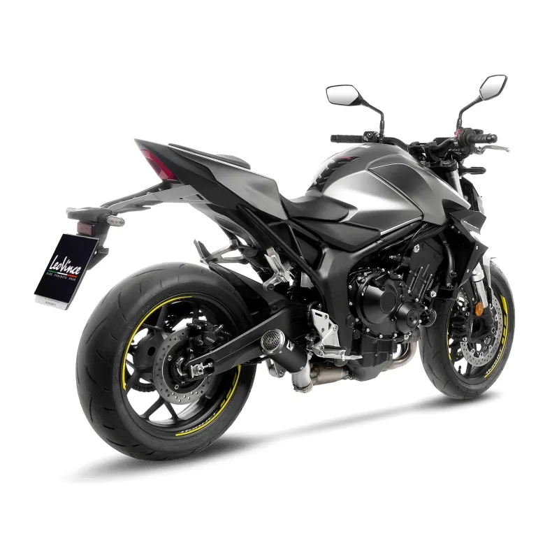 LEOVINCE HONDA CB 1000 HORNET / 2025 LV CORSA S INOX BLACK pot d'échappement NON HOM - 15412SBU
