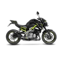 LEOVINCE KAWASAKI Z 900 / A2 / 2017 2025 LV CORSA S INOX FULL BLACK exhaust EURO5+ - 15402SFB